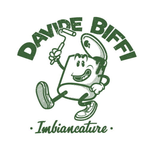 DAVIDE BIFFI IMBIANCATURE - t-shirt